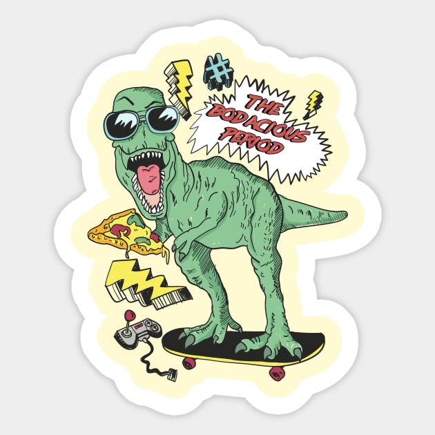 Supreme dinosaur sale sticker